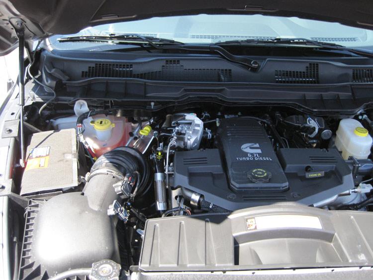 Dodge Ram 3500 Performance Air Intake - K&N Engineering - High-Flow, Drop-In Replacement - `10-`12